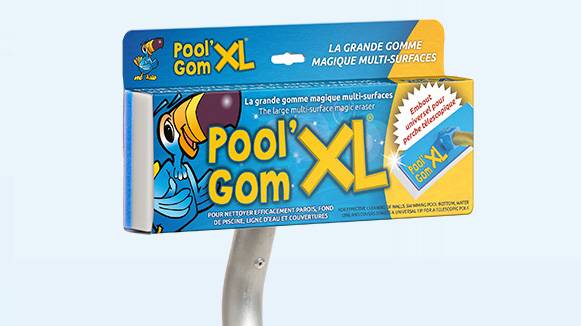 Pool'GomXL gomme magique + embout universel - TOUCAN